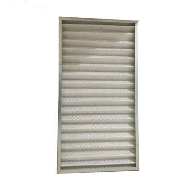 Aluminum/cardboard frame synthetic fibre G4 air conditioner filter panels